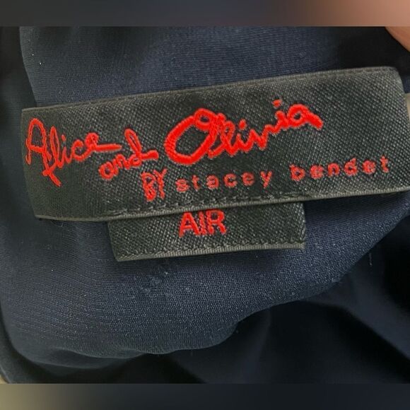 Alice & Olivia By Stacey Bendet Air Navy Blue Romper - Picture 7 of 10